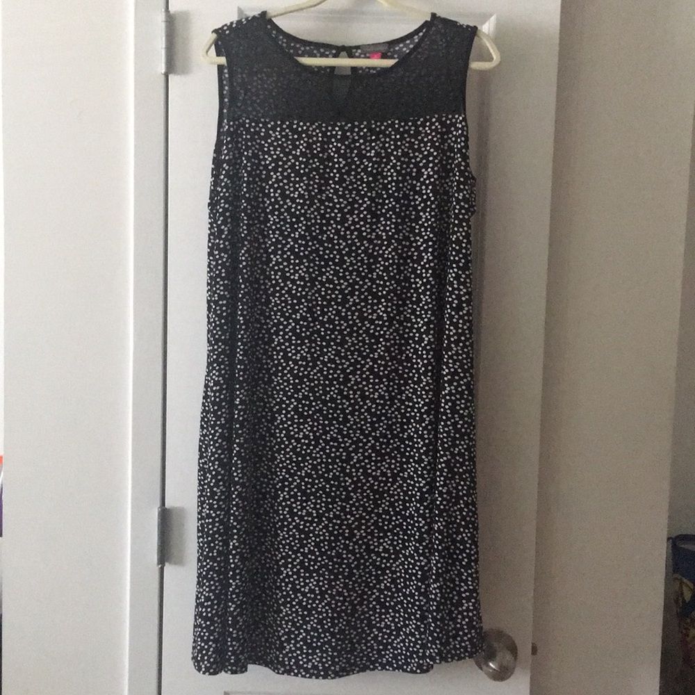 Vince Camino Polka Dot Swing Dress!